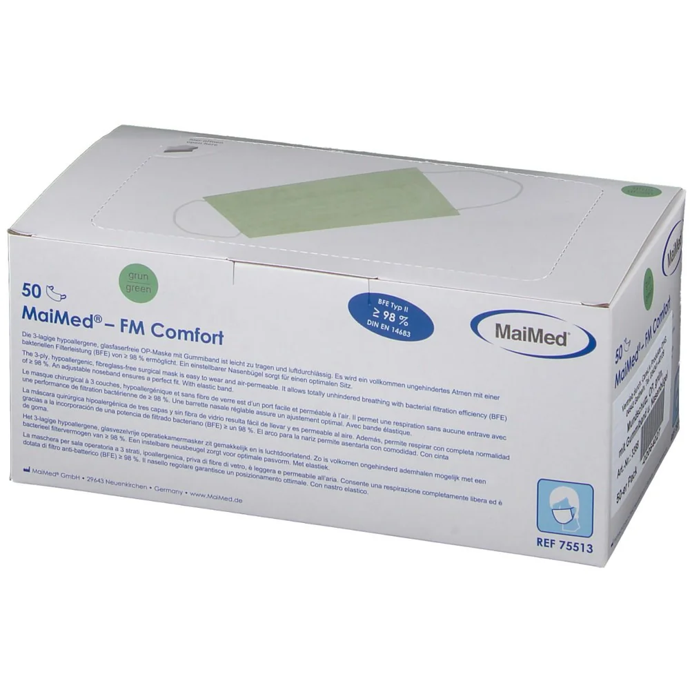 MaiMed FM Comfort: Verpackung der OP-Masken